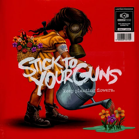 Stick To Your Guns - Keep Planting Flowers Cornetto Black & Red Vinyl Edition