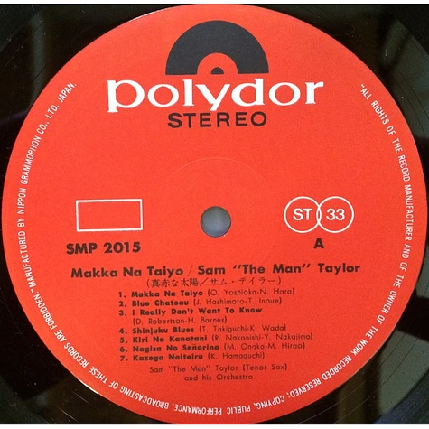 Sam Taylor - Makka Na Taiyo