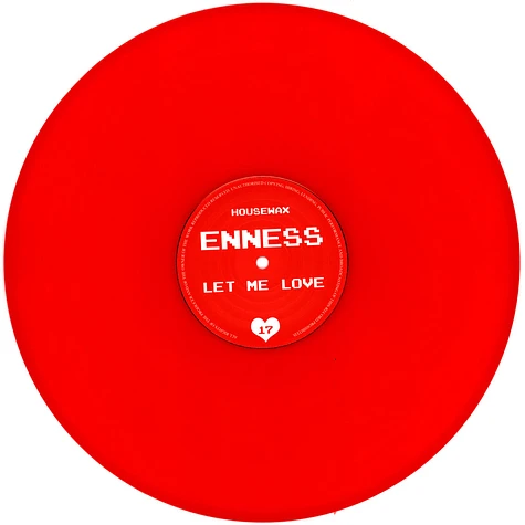 Ennes - Let Me Love Clear Red Vinyl Edtion