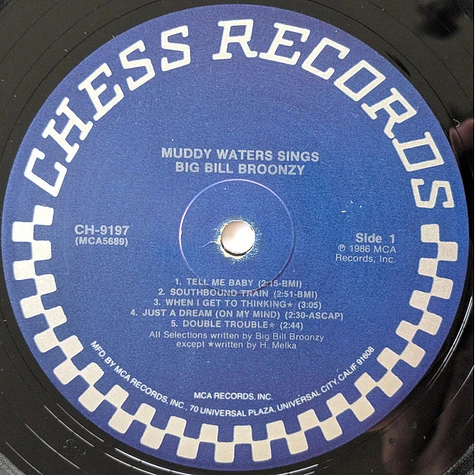 Muddy Waters - Muddy Waters Sings Big Bill Broonzy