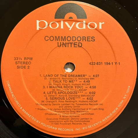 Commodores - United