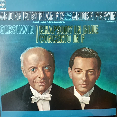 George Gershwin / André Previn, André Kostelanetz And His Orchestra - Rhapsody In Blue, Concerto In F