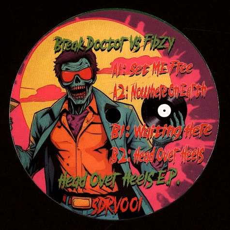 Break Doctor Vs Fibzy - Head Over Heels Ep Green Vinyl Edition