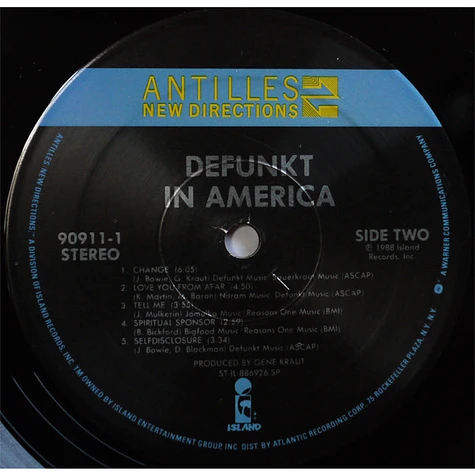 Defunkt - In America