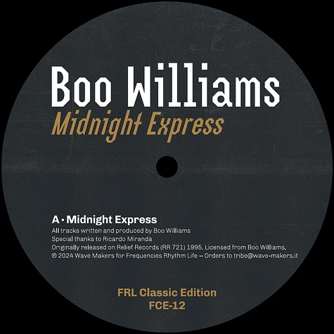 Boo Williams - Midnight Express