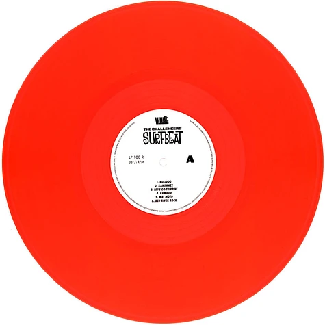 Challengers - Surfbeat Clear Orange Vinyl Edition