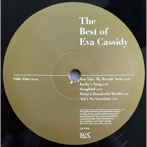 Eva Cassidy - The Best Of Eva Cassidy