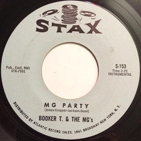 Booker T & The MG's - Soul Dressing / MG Party