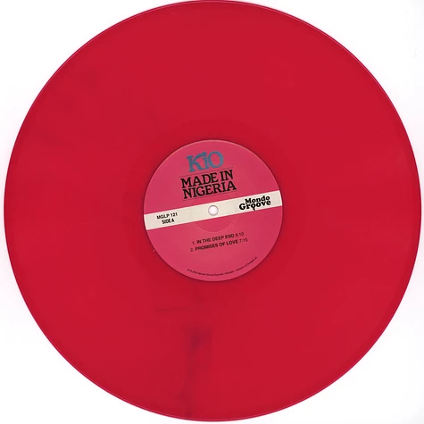 Kio Amachree - Made In Nigeria HHV Exclusive Red Vinyl Edition