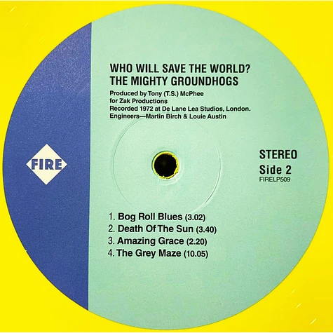 The Groundhogs - Who Will Save The World? The Mighty Groundhogs