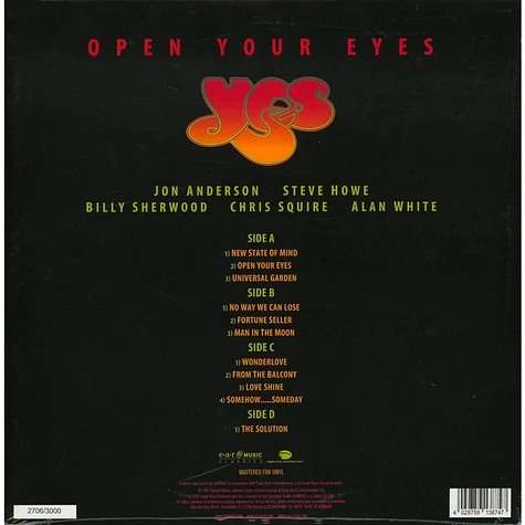 Yes - Open Your Eyes Limited Edition