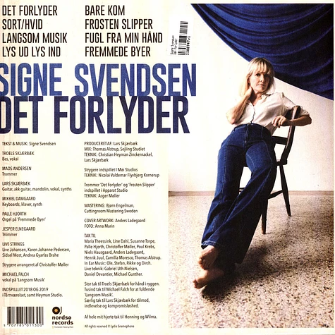 Signe Svendsen - Det Forlyder