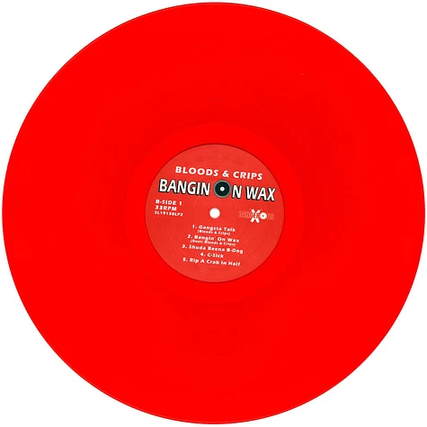 Bloods & Crips - Bangin On Wax Red & Blue Vinyl Black Friday Record Store Day 2024 Edition