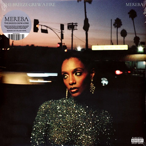 Mereba - The Breeze Grew A Fire Summer Sky Vinyl Edition