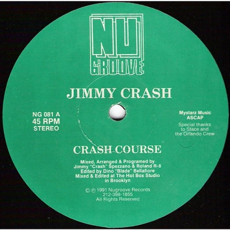 Jimmy Crash - Crash Course