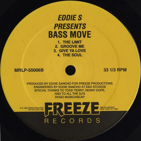 Eddie S. - Bass Moves