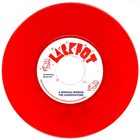 Horace Andy / The Aggrovators - A Serious Thing / A Serious Version