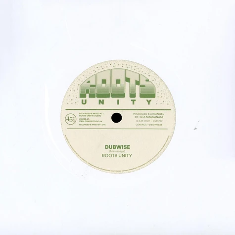 Bunnington Judah / Roots Unity - Back Off / Dubwise