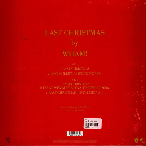 Wham! - Last Christmas Snowflake White Vinyl Edition