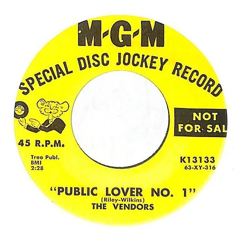 The Vendors - Public Lover No. 1 / Steppin' Stones