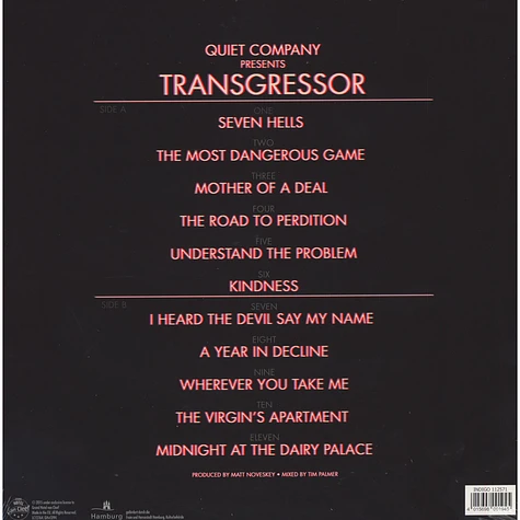 Quiet Company - Transgressor