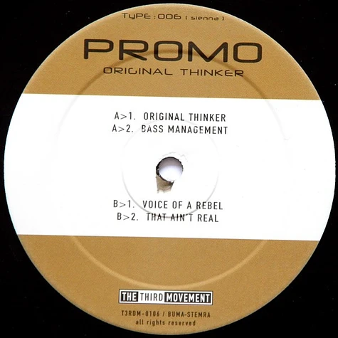 Promo - Original Thinker