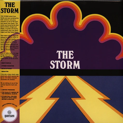 The Storm - The Storm 50th Anniversary Sunburst Yellow & Purple Vinyl Reissue Edition