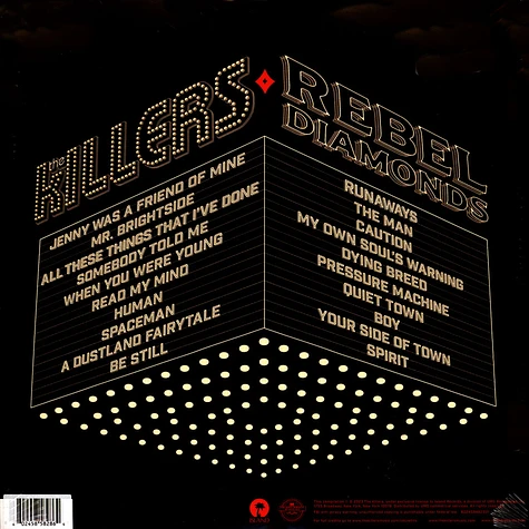 The Killers - Rebel Diamonds Limited Edition