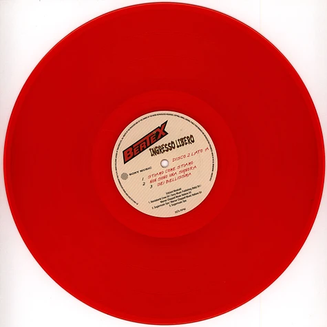 Loredana Berte' - Ingresso Libero Yellow-Red Vinyl Edition