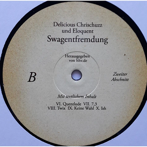 Delicious Und Eloquent - Swagentfremdung