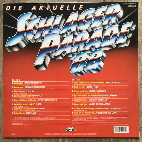 V.A. - Die Aktuelle Schlagerparade '88