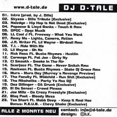 DJ D-Tale - Tale #12