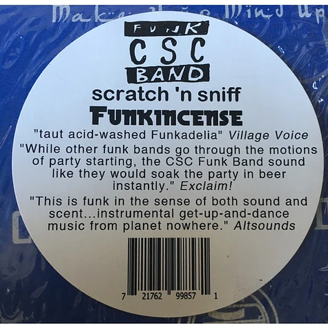 CSC Funk Band - Funkincense