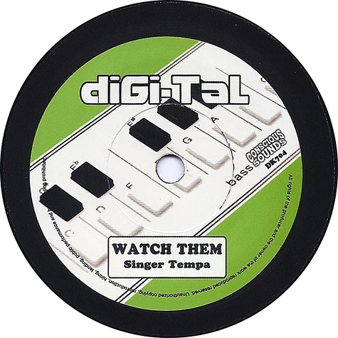 Singer Tempa - Watch Them