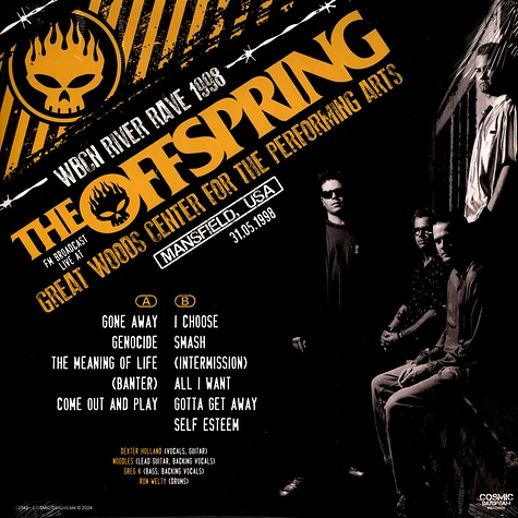 The Offspring - Wbcn River Rave Live At Great Woods Center 1998