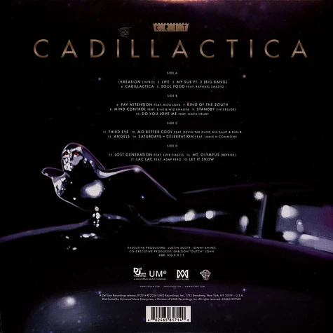 Big K.R.I.T. - Cadillactica Violet Vinyl Edition