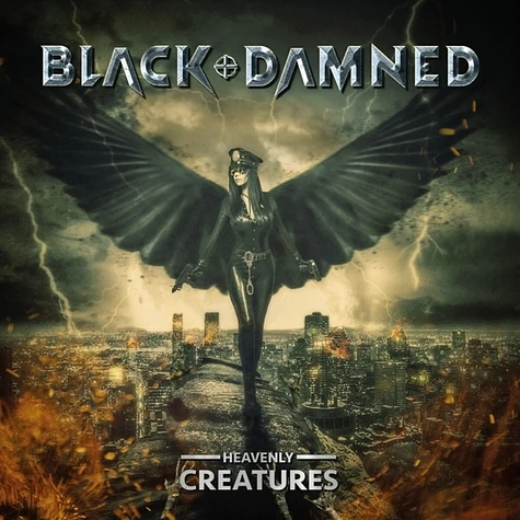 Black & Damned - Heavenly Creatures White & Black Splatter Vinyl Edition