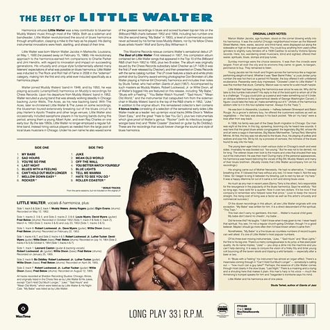 Little Walter - The Best Of Little Walter Limited