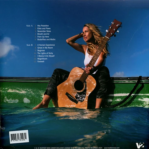 Heather Nova - Breath And Air Indie Exclusive Solid Orange Vinyl Edition