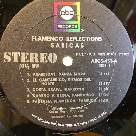 Sabicas - Flamenco Reflections