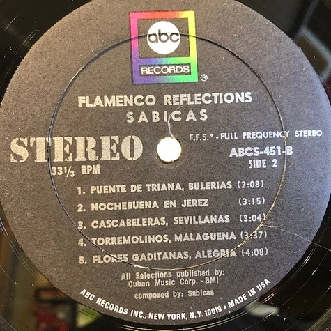 Sabicas - Flamenco Reflections