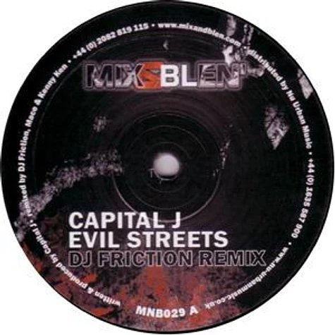 Capital J - Evil Streets (Remixes)