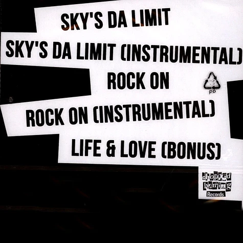 Ikee - Sky's Da Limit/Rock On