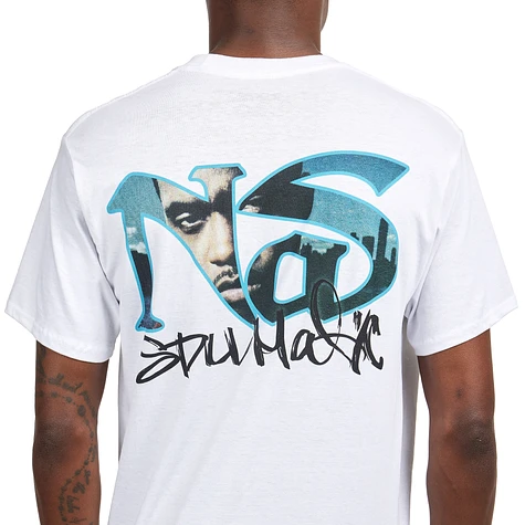 Nas - Still City Infill (Back Print) T-Shirt