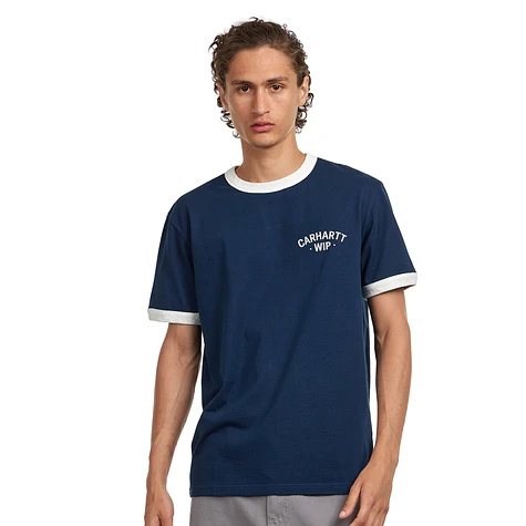 Carhartt WIP - S/S 89 Ringer T-Shirt (Ink / Wax Heavy Enzyme