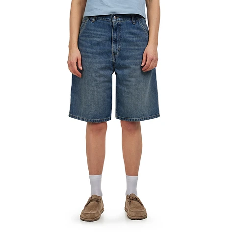 Carhartt WIP - W' Brandon Single Knee Short "Camano" Denim, 12 oz