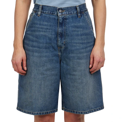 Carhartt WIP - W' Brandon Single Knee Short "Camano" Denim, 12 oz