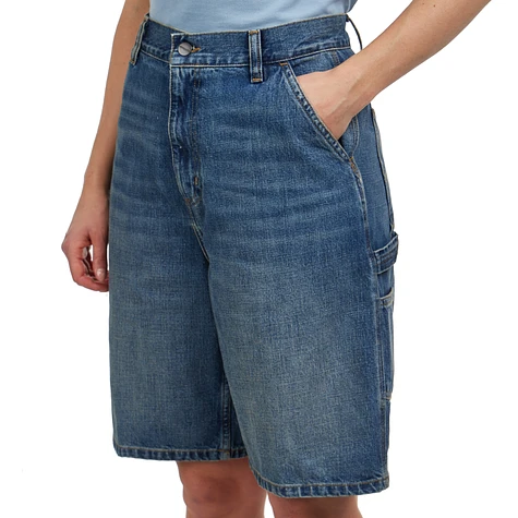 Carhartt WIP - W' Brandon Single Knee Short "Camano" Denim, 12 oz