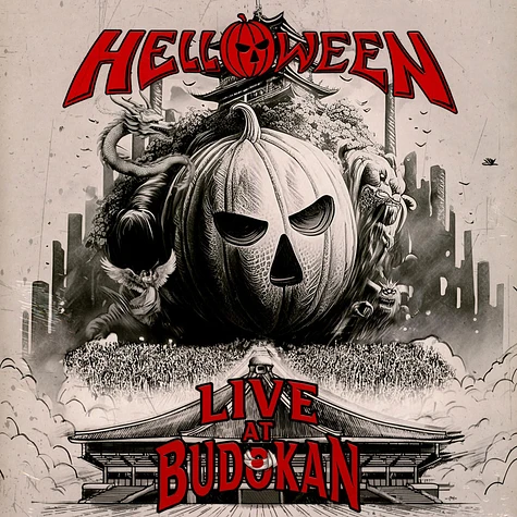 Helloween - Live At Budokan Pumpkin Orange Vinyl Edition