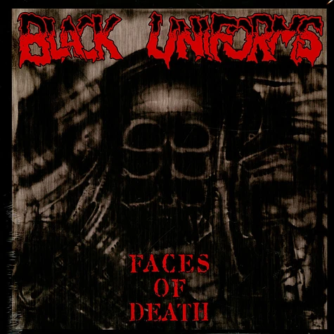 Black Uniforms - Faces Of Death Black Vinyl Edition